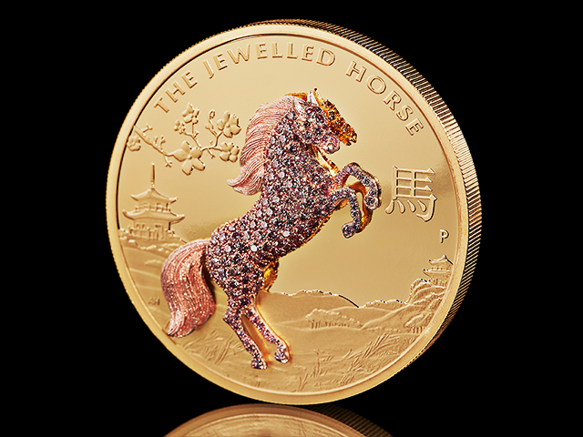 Jewelled Horse   The Perth Mint